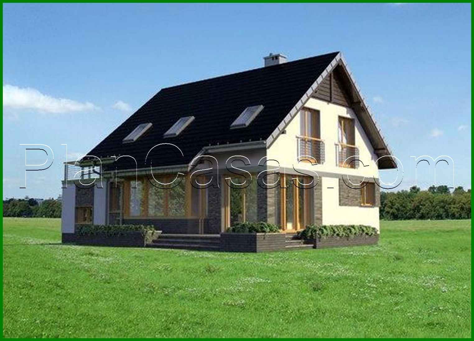 Visualization gallery - Stylish rural villa with a beautiful corner terrace