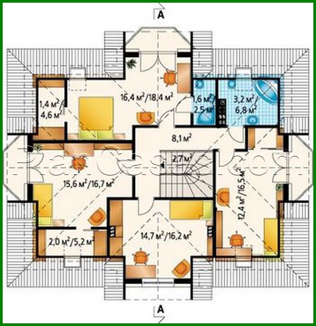 Visualization gallery - The project of a stylish country house with an area of ​​190 m²