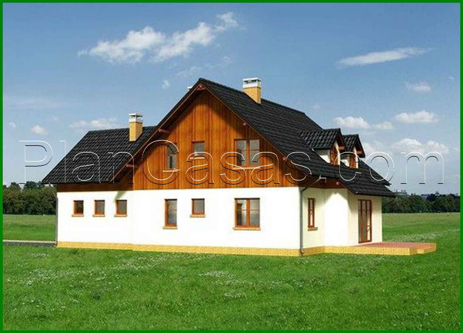 Visualization gallery - Two-floor apartment building with luxurious master apartments