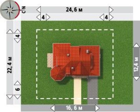 Visualization gallery - Unusual residential building resembling a castle