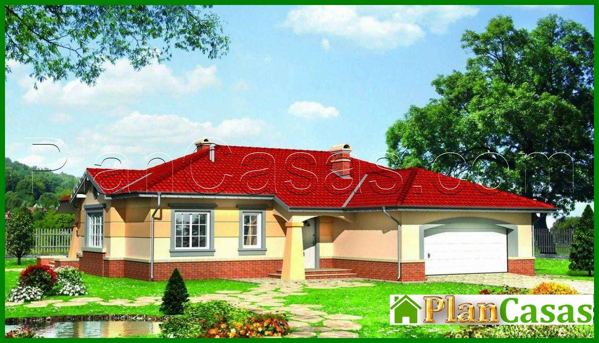 Spacious one-story house house plan