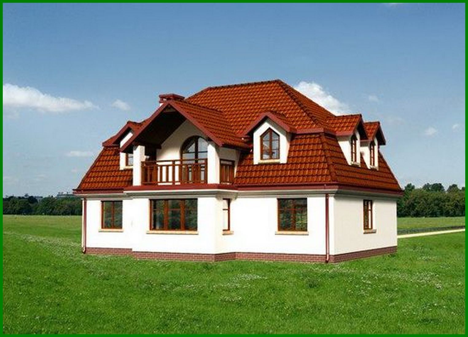 Visualization gallery - Two-story estate for eight bedrooms