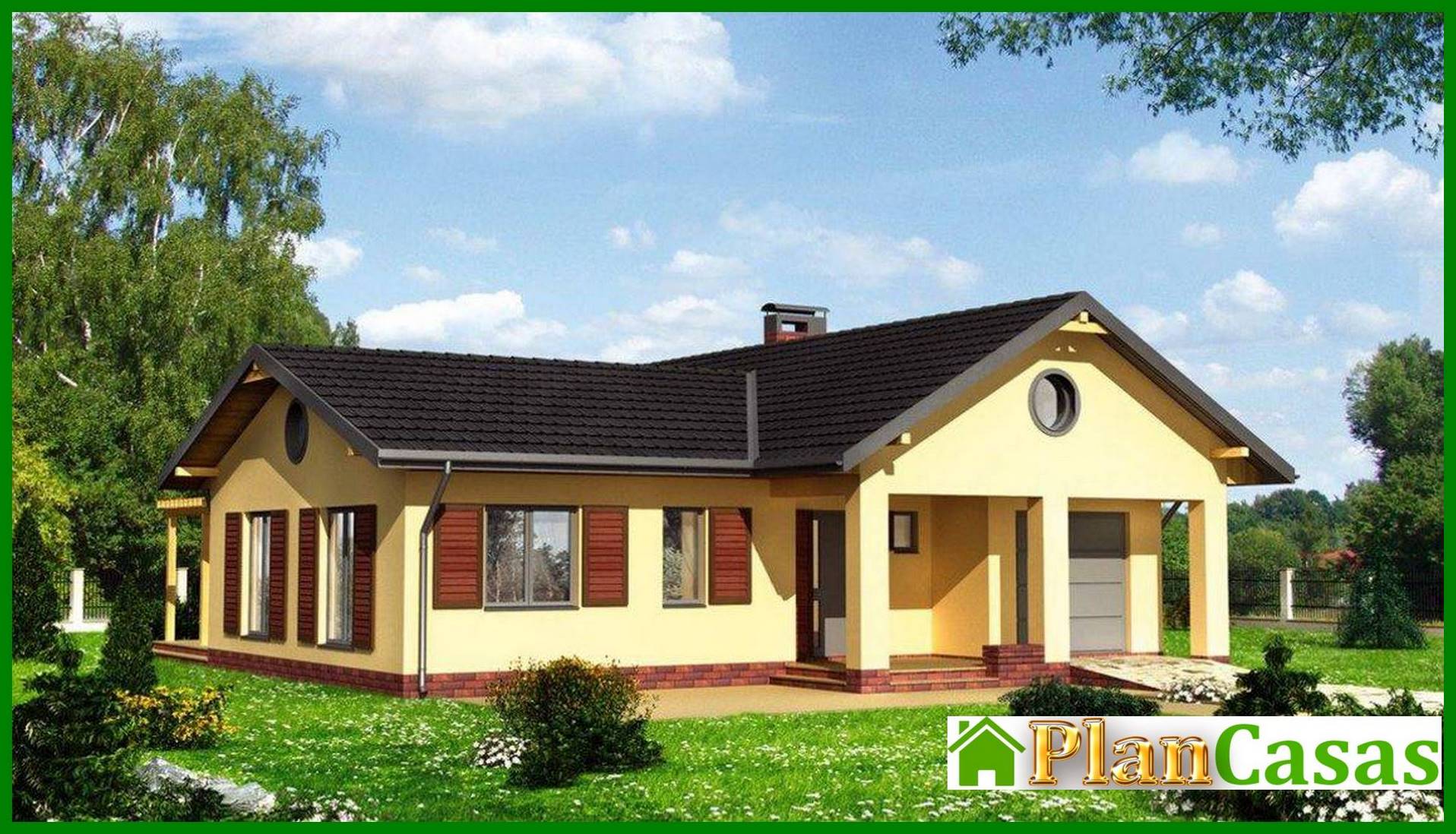 One-story mansion with large living area house plan