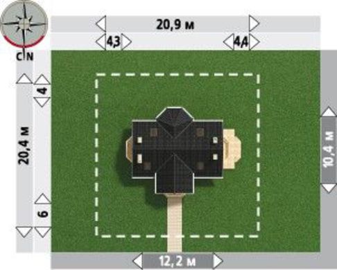 Visualization gallery - Two-story modern building with a beautiful look