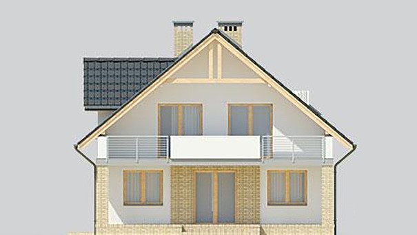 Visualization gallery - Light two-story residential building